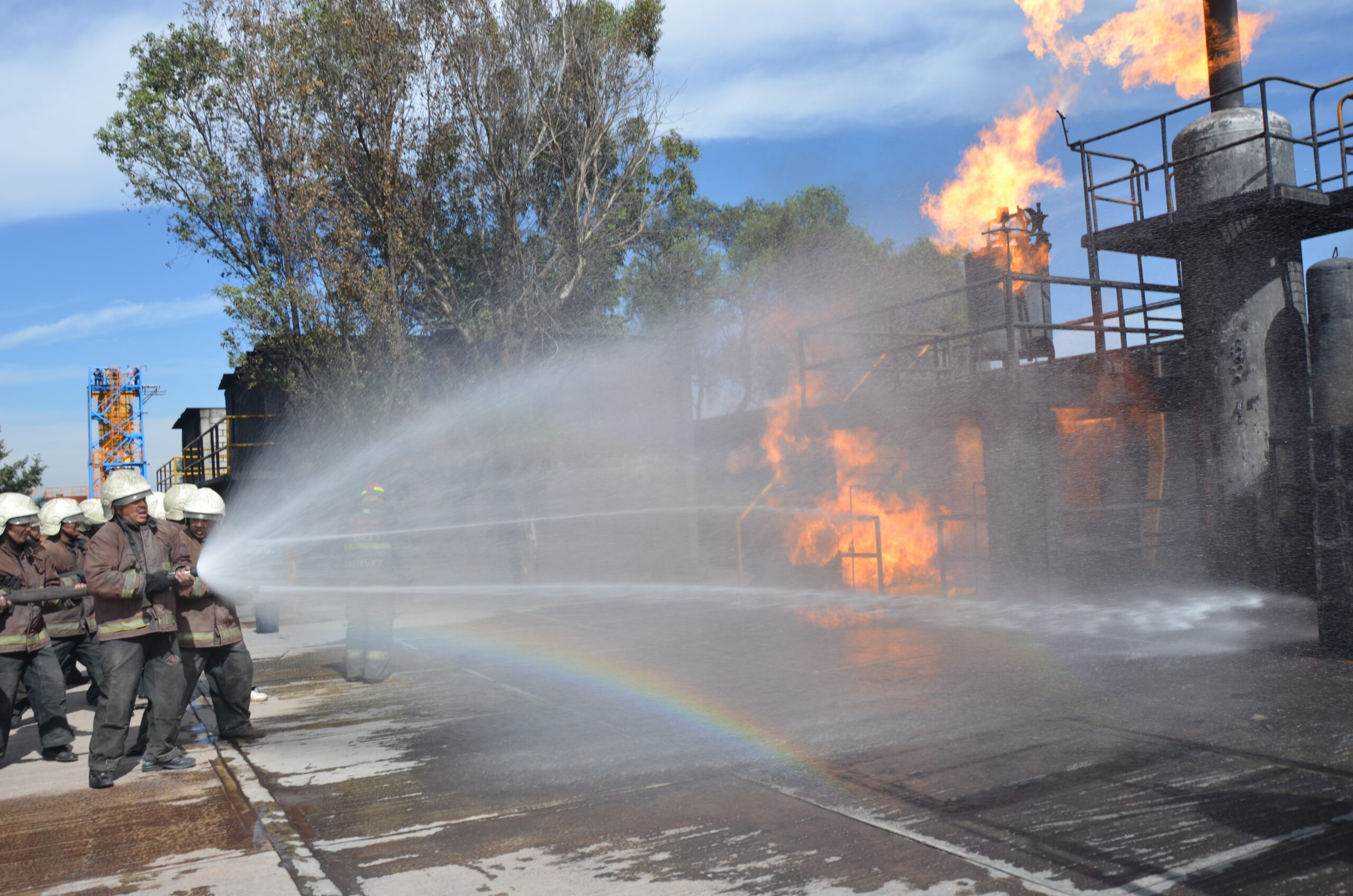 Curso de capacitación en Combate contra incendios impartido por Extincentro