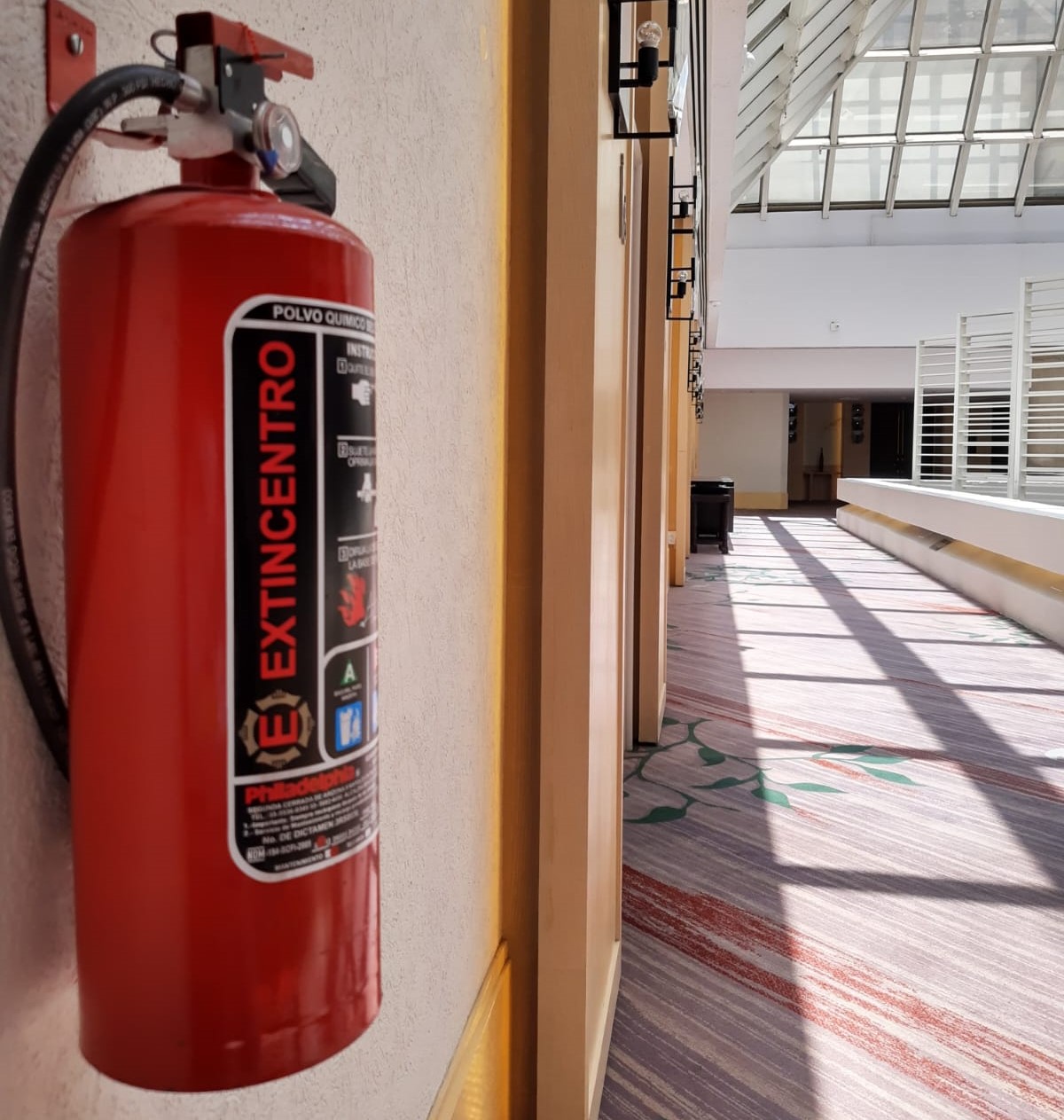 Recarga y mantenimiento de extintores para todo el sector hotelero